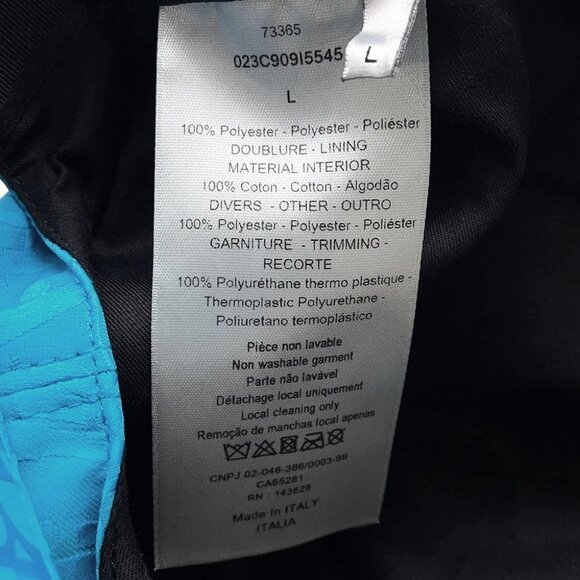 Dior Oblique Baseball Cap Size L Polyester100% Blue - Picture 10 of 12